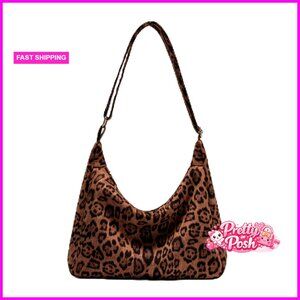 Soft Foldable Vegan Leather Crossbody Hobo Bag, Adjustable Straps, Zipper